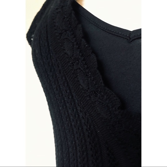 ❤️BCBG BLACK KNEE LENGTH DRESS COCKTAIL PARTY S - Picture 4 of 6